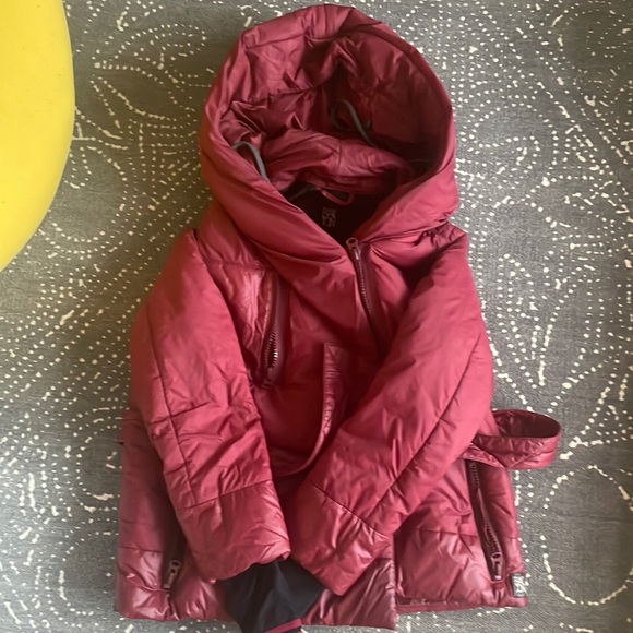 bacon Jackets & Blazers - Bacon down jacket gorgeous red small